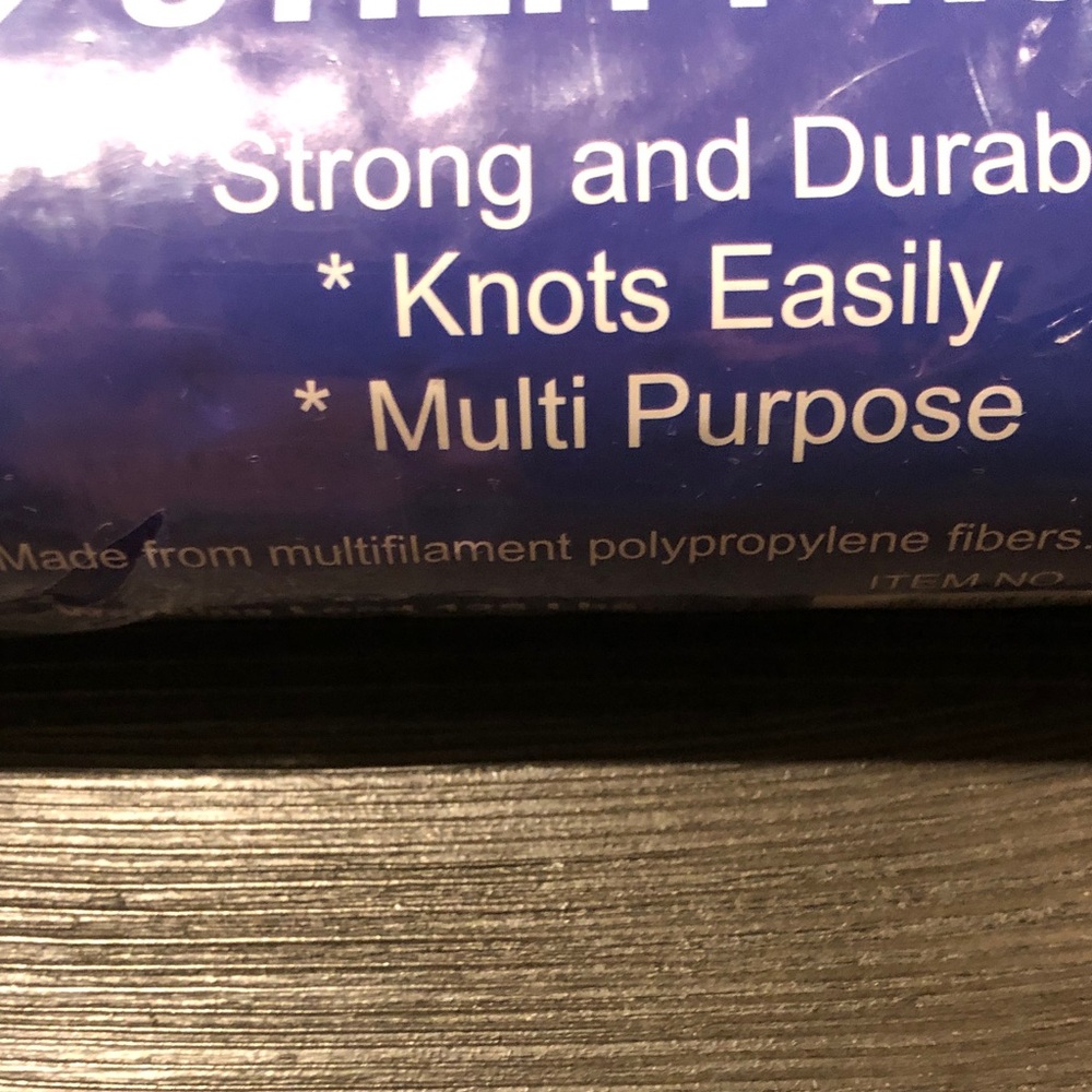 Braided Utility Rope 50 Ft Yellow - Durable Multi-Purpose Rope - Picture 4 of 7